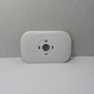 Google Nest Thermostat Trim Plate Wall Cover Snow White Rectangular Replacement